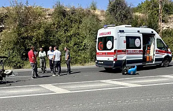 Malatya'da Çapa Motoru Ve Minibüs Çarpıştı! 1 Yaralı
