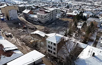 Malatya'da Depremden Etkilenen İlçe Yeniden İnşa Ediliyor
