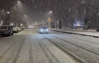 Malatya'da Kar Yağışı Etkisini Gösterdi