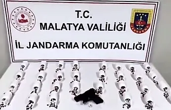 Malatya'da Eş Zamanlı Baskınlarda Hap ve Silahlar Ele Geçirildi!