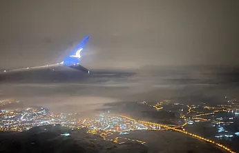 Malatya'da Görüş Sıfıra Düştü Yolcu Uçağı Ankara'ya Acil Dönüş Yaptı!