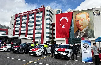 Malatya'da Güvenlik Güçlerinin Araç Filosu Yenilendi
