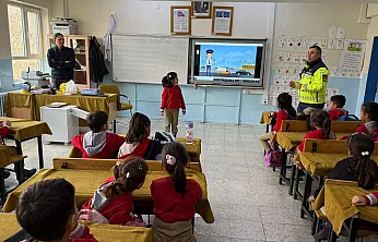 Malatya'da İlkokul Öğrencilerine Uygulamalı Trafik Bilinci Semineri