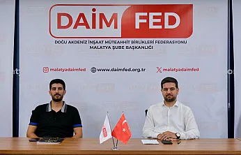Malatya'da İnşaat Sektöründen Güvenli Yapılar İçin Ortak Hamle!
