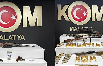 Malatya'da Kaçak Silahlanmaya Büyük Darbe: 2 Gözaltı