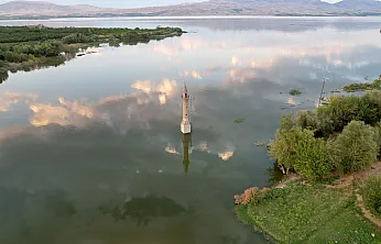 Malatya'da Karakaya Barajı Yükseldi! Yalnız Minare Yeniden Sular Altında Kaldı