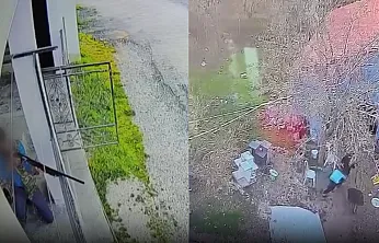 Malatya'da Komşusunun Bahçesine Ateş Açtı!