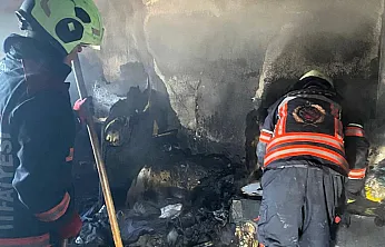 Malatya'da Korkutan Yangın