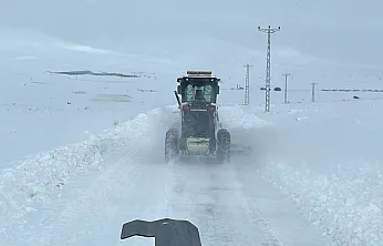 Malatya'da Kubbe Dağı'nda Kar 110 Santimetre