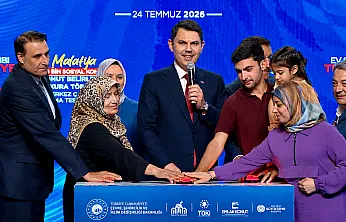 Malatya'da Kura Çekimi ve Açılışlar Aynı Programda Gerçekleşti!