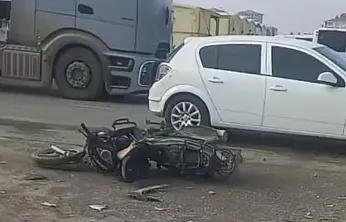 Malatya'da Motosiklet ve Otomobil Çarpıştı: 1 Yaralı