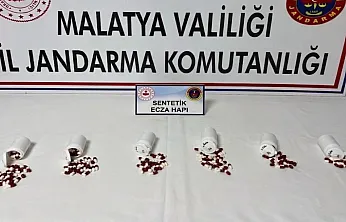 Malatya'da Narkotik Operasyonu! Yüzlerce Hap Ele Geçirildi