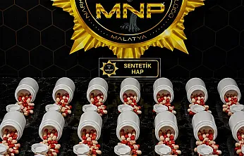 Malatya'da Narkotik Operasyonu! 3 Bin 26 Hap Ele Geçirildi