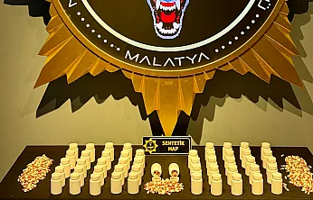 Malatya'da Narkotik Operasyonu! Binlerce Hap Ele Geçirildi