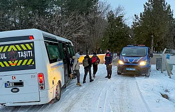 Malatya'da Öğrenci Servislerine Yakın Takip!