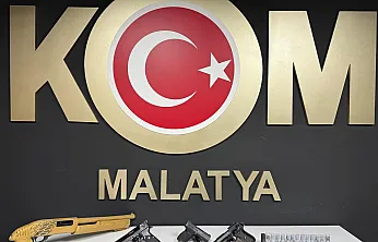 Malatya'da Ruhsatsız Silah Baskını: 1 Gözaltı!