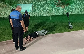 Malatya'da Scooter Kazası! Parkta Dengesini Kaybeden Sürücü Hastanelik Oldu