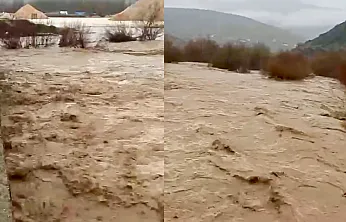 Malatya'da Sel Riski Kapıda Debi Artışı Kritik Düzeyde