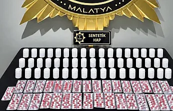 Malatya'da Sokak Satıcılarına Operasyon! Binlerce Sentetik Hap Ele Geçirildi
