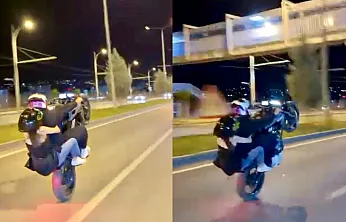 Malatya'da Tek Teker Şovu Pahalıya Patladı! Cezası Belli Oldu
