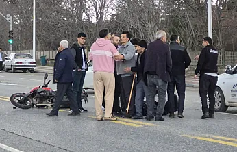 Malatya'da Trafik Kazası: Motosiklet Sürücüsü Metrelerce Savruldu!