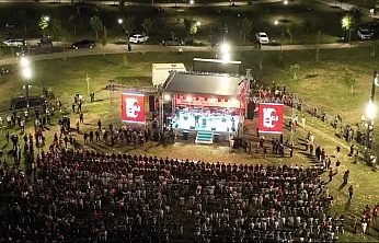 Malatya'da Vatandaşlar 15 Temmuz Anma Programında Bir Araya Geldi
