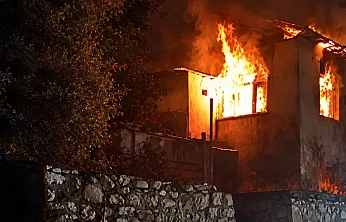 Malatya'da Yürekleri Ağza Getiren Yangın