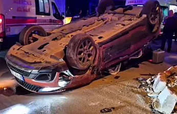Malatya'daki Hava Lojmanları Kavşağı'ndaki Kazanın Görüntüleri Ortaya Çıktı!