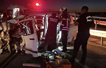 Malatya Kuzey Çevre Yolu'nda Kaza! Bakım Çalışmasının Yapıldığı Noktada 6 Kişi Yaralandı