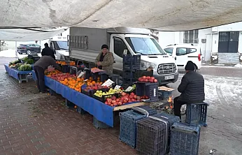 Malatya Pazarlarında Kışın Zor Günleri!