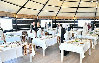 Malatya Yeşilyurt'ta Coğrafi İşaretli Kiraz Yaprağı Sarması Yarışması İlgi Odağı Oldu!