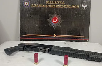 Malatya Yeşilyurt'ta Silahlı Kavga Şüphelisi Ruhsatsız Tüfekle Yakalandı!