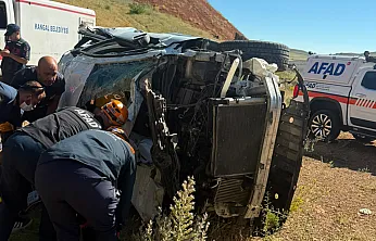 Malatya Yolunda Kaza! Otomobil Şarampole Devrildi, 1 Kişi Hayatını Kaybetti
