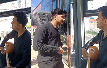 Malatyalı 21 Yaşındaki Halis'ten Otobüste Alkış Toplayan Sürpriz!