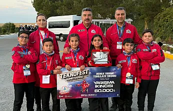 Malatyalı Öğrencilerden TEKNOFEST'te Türkiye İkinciliği