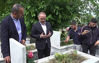 MHP Malatya'da Yeni Dönem Şehitlikte Başladı!