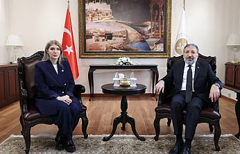 Milletvekili Ölmeztoprak, Diyanet Başkanı ile Malatya Projelerini Görüştü