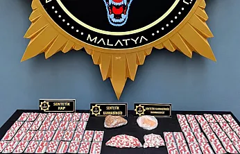 Narkotik Ekipleri Adım Adım Takip Etti! Malatya'da Binlerce Uyuşturucu Hap Ele Geçirildi