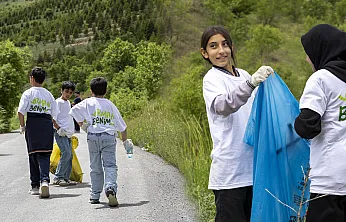 Orman Benim Kampanyası Malatya'da Hayat Buldu!  Öğrenciler Doğaya Sahip Çıktı