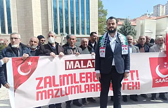 Saadet Partisi Malatya'dan Sert Tepki: Kınama Yetmez, Caydırıcı Güç Şart!