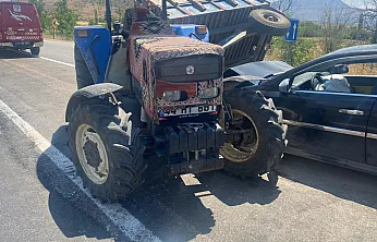 Traktör sürücüsü hayatını kaybetti