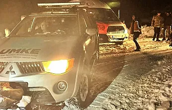 Malatya'da UMKE Ekiplerinden Peş Peşe Kurtarma Operasyonu