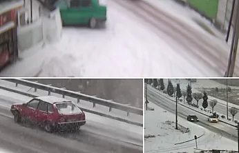 Kış Lastiği ve Zincirsiz Araçlar Yollarda Kaldı!