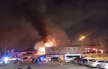 Malatya Yakınca Mahallesinde Konteyner Yangını