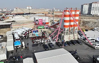 Yeşilyurt'ta 70 Milyon TL'lik Beton Santrali Açıldı