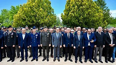 Akçadağ'da Duygulandıran Tören! Şehitler İçin Dualar Yükseldi