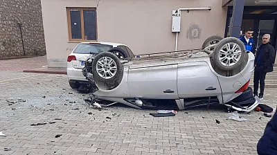 Battalgazi'de Vites Hatası Kazaya Yol Açtı