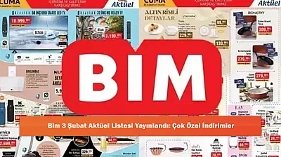Bim 3 Şubat Aktüel Listesi Yayınlandı: Çok Özel İndirimler