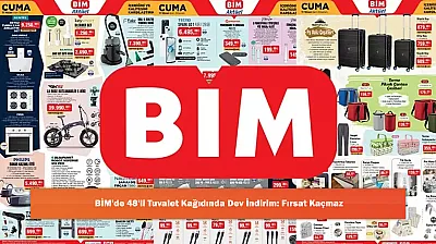 BİM'de 48'li Tuvalet Kağıdında Dev İndirim: Fırsat Kaçmaz