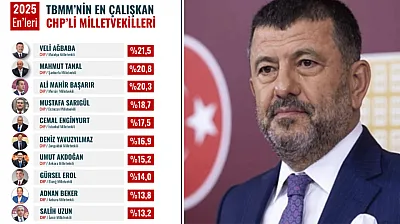 CHP Malatya Milletvekili Veli Ağbaba Yılın En Çalışkan Vekili Seçildi